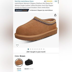 Women’s platform slippers. New- never been worn